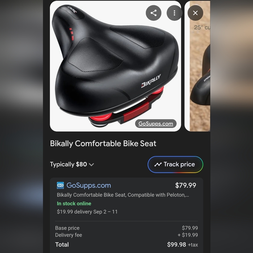 BIKALLY BIKE SEAT - Picture 3 of 11